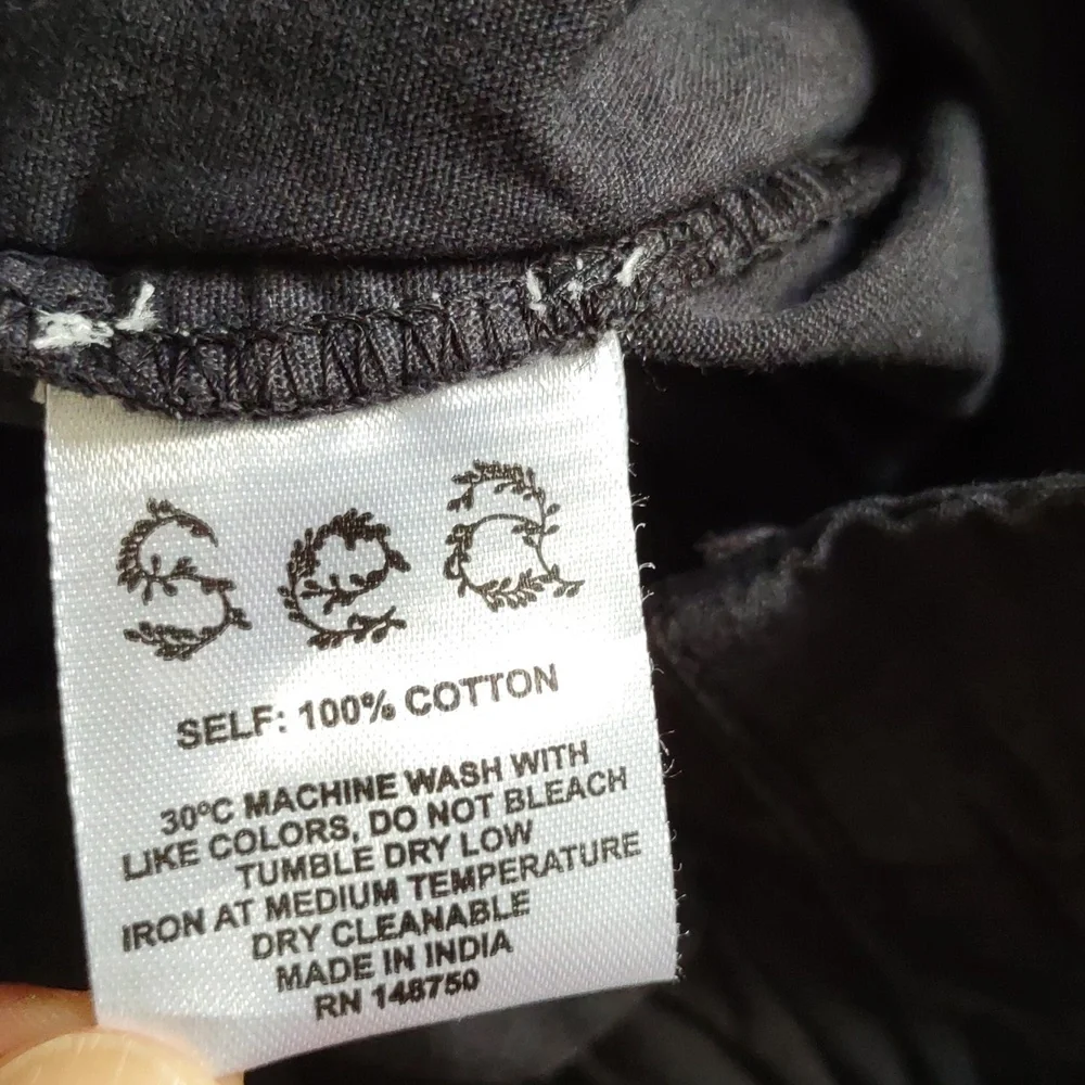 Sea New York Size 8 Kiara Light Black High Rise 100% Cotton Eyelet Shorts - Picture 5 of 16